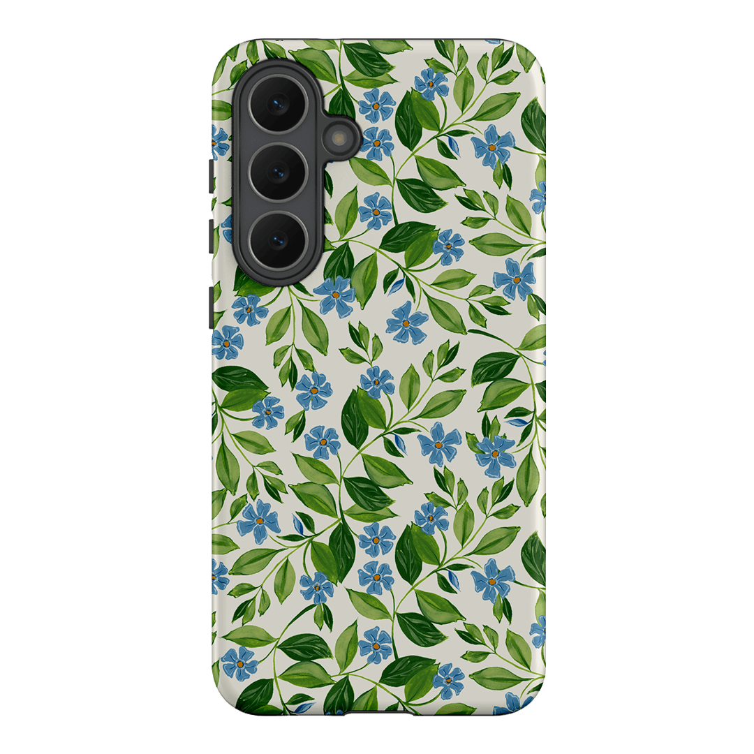 Blue Vines Printed Phone Cases Samsung Galaxy S25 FE / Armoured by Ellie Mae - The Dairy