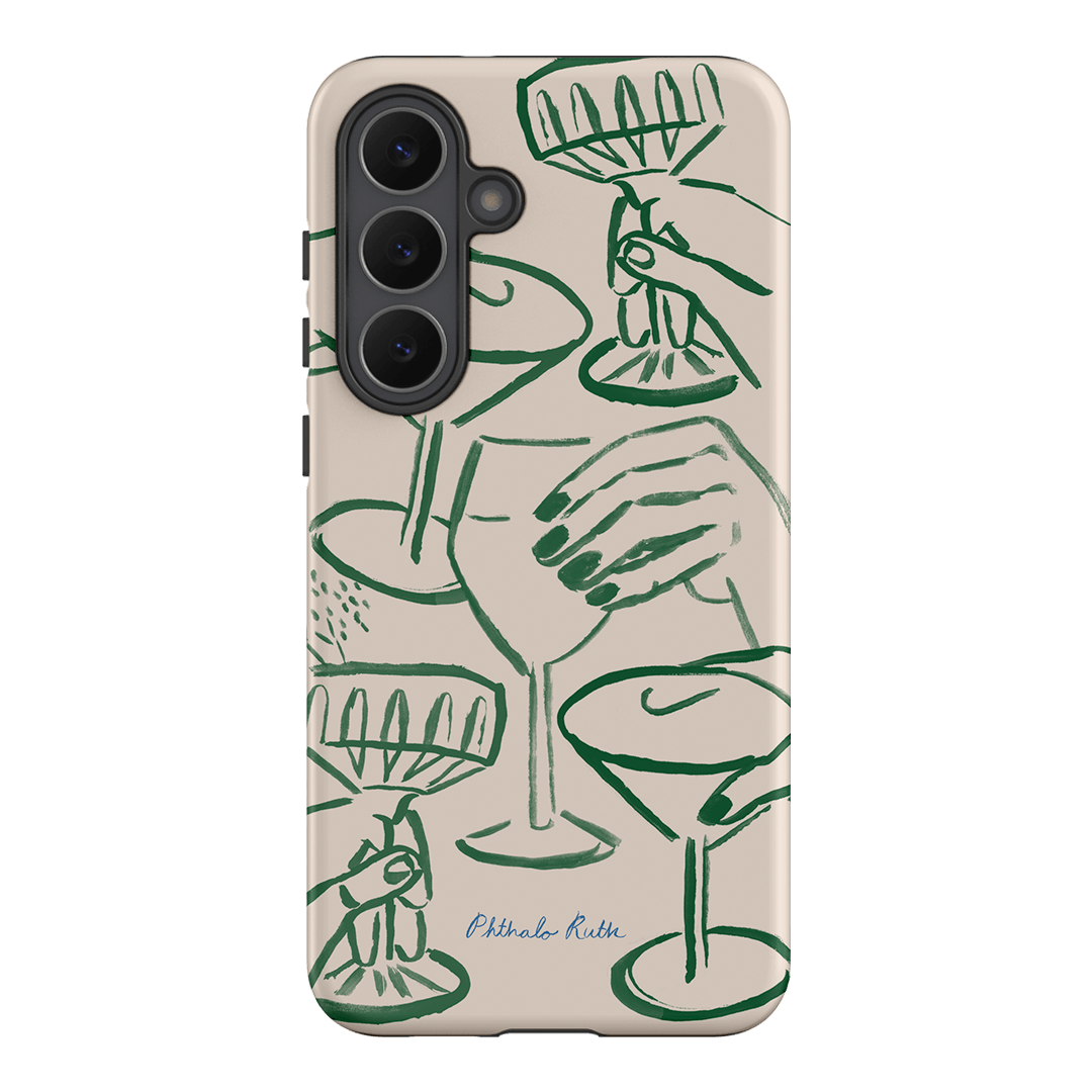 Cheers Printed Phone Cases Samsung Galaxy S25 FE / Armoured by Phthalo Ruth - The Dairy