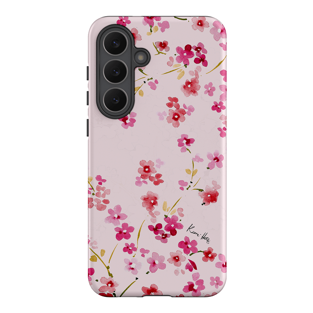 Cherry Blossom Printed Phone Cases Samsung Galaxy S25 FE / Armoured by Kerrie Hess - The Dairy