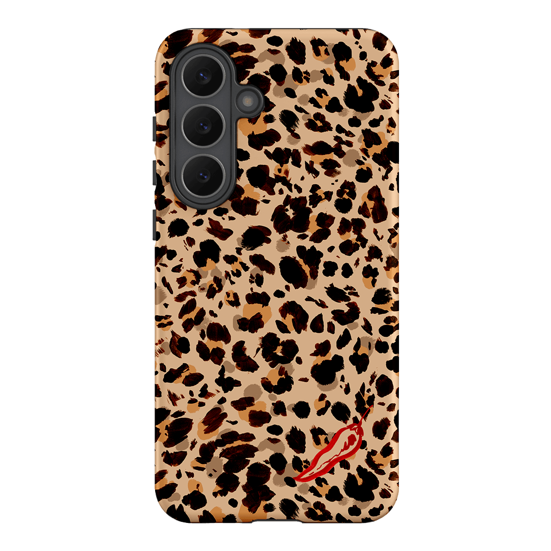 Chilli Leopard Printed Phone Cases Samsung Galaxy S25 FE / Armoured by Charlie Taylor - The Dairy