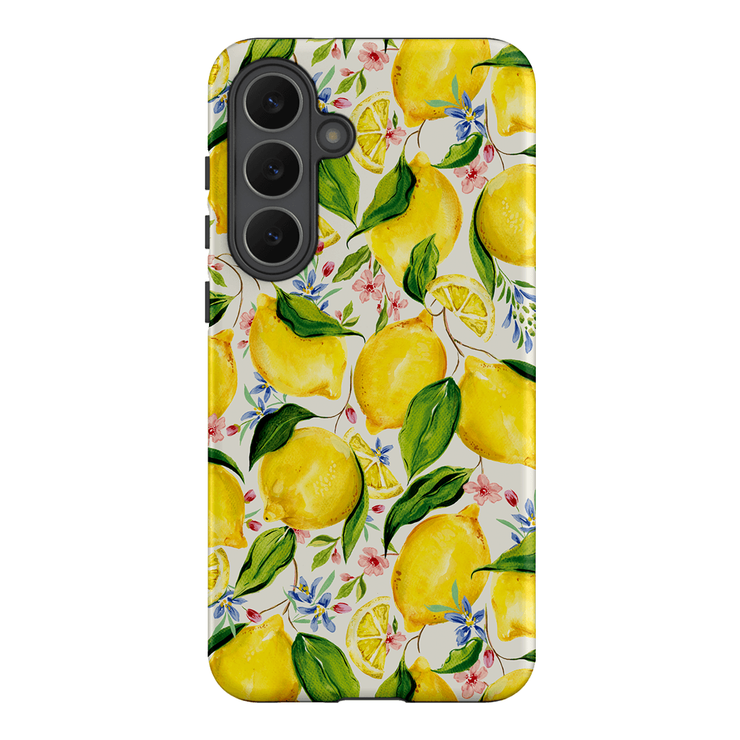 Citrus Lemon Printed Phone Cases Samsung Galaxy S25 FE / Armoured by Ellie Mae - The Dairy