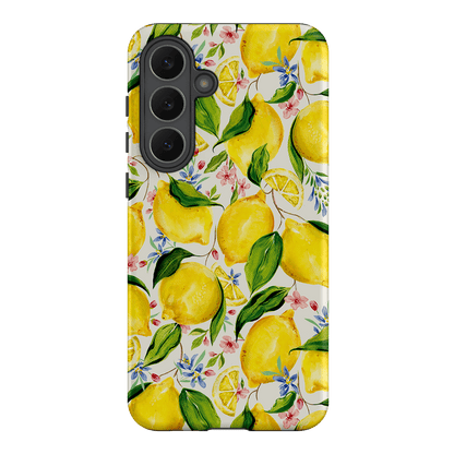 Citrus Lemon Printed Phone Cases Samsung Galaxy S25 FE / Armoured by Ellie Mae - The Dairy
