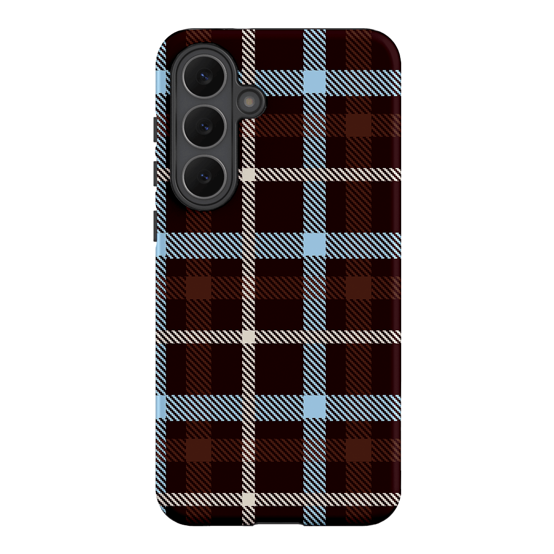 Coco Plaid Printed Phone Cases Samsung Galaxy S25 FE / Armoured by The Dairy - The Dairy