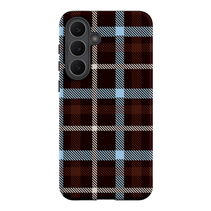 Coco Plaid Printed Phone Cases Samsung Galaxy S25 FE / Armoured by The Dairy - The Dairy