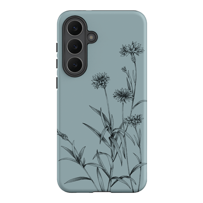 Cornflowers Study Printed Phone Cases Samsung Galaxy S25 FE / Armoured by Typoflora - The Dairy