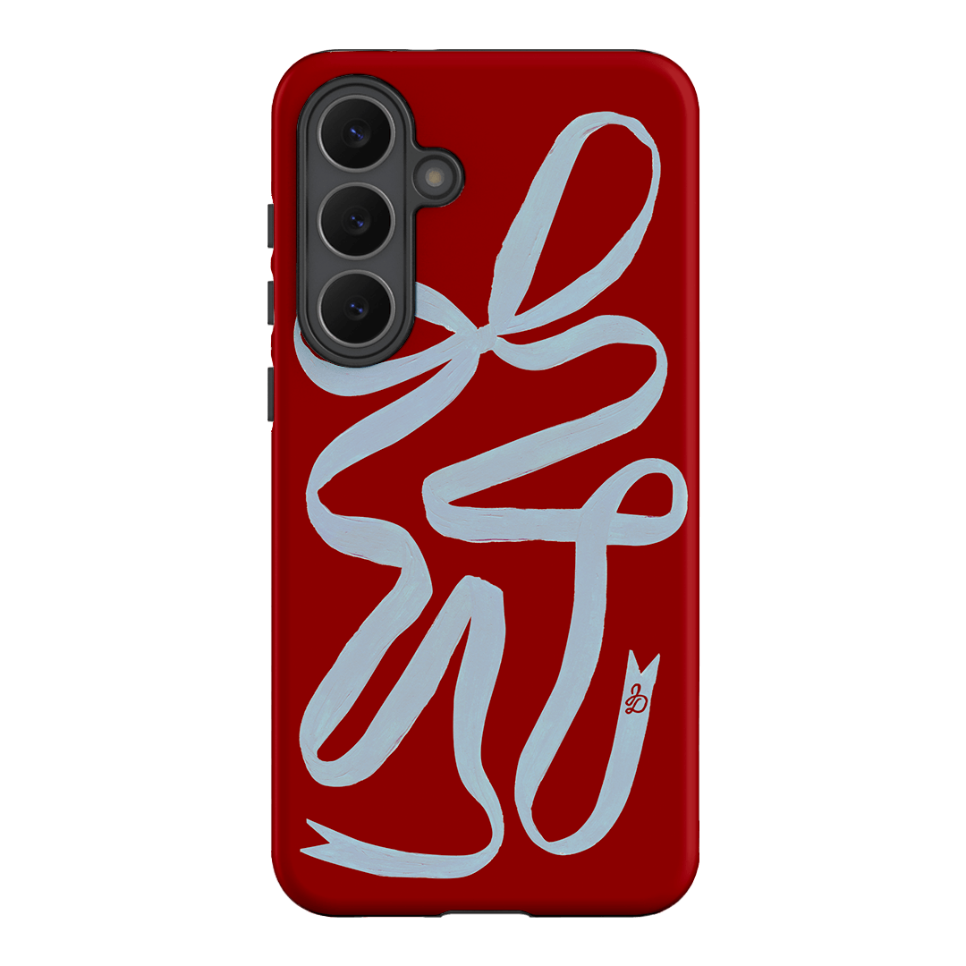 Cottage Ribbon Printed Phone Cases Samsung Galaxy S25 FE / Armoured by Jasmine Dowling - The Dairy