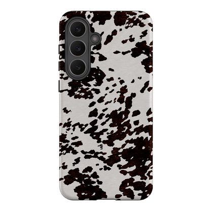 Cowhide Charm Printed Phone Cases Samsung Galaxy S25 FE / Armoured by The Dairy - The Dairy