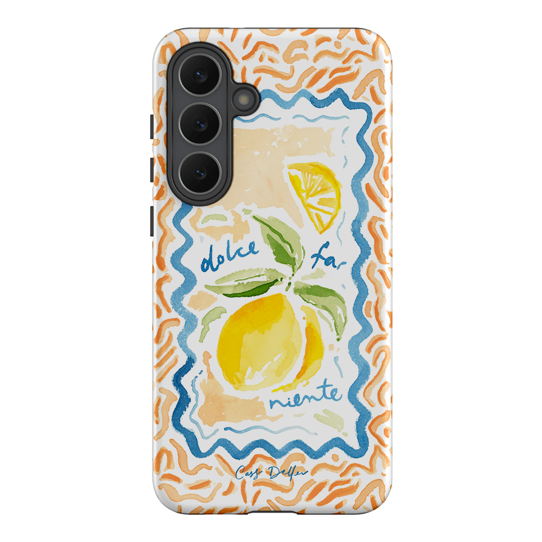 Dolce Far Niente Printed Phone Cases Samsung Galaxy S25 FE / Armoured by Cass Deller - The Dairy