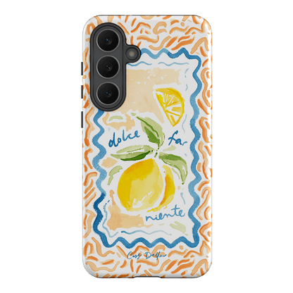 Dolce Far Niente Printed Phone Cases Samsung Galaxy S25 FE / Armoured by Cass Deller - The Dairy