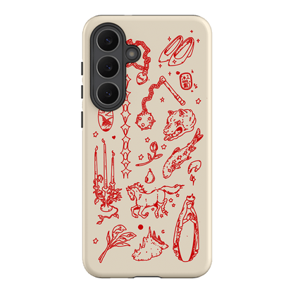 Dreamcore Cream Printed Phone Cases Samsung Galaxy S25 FE / Armoured by Easty Beasty - The Dairy