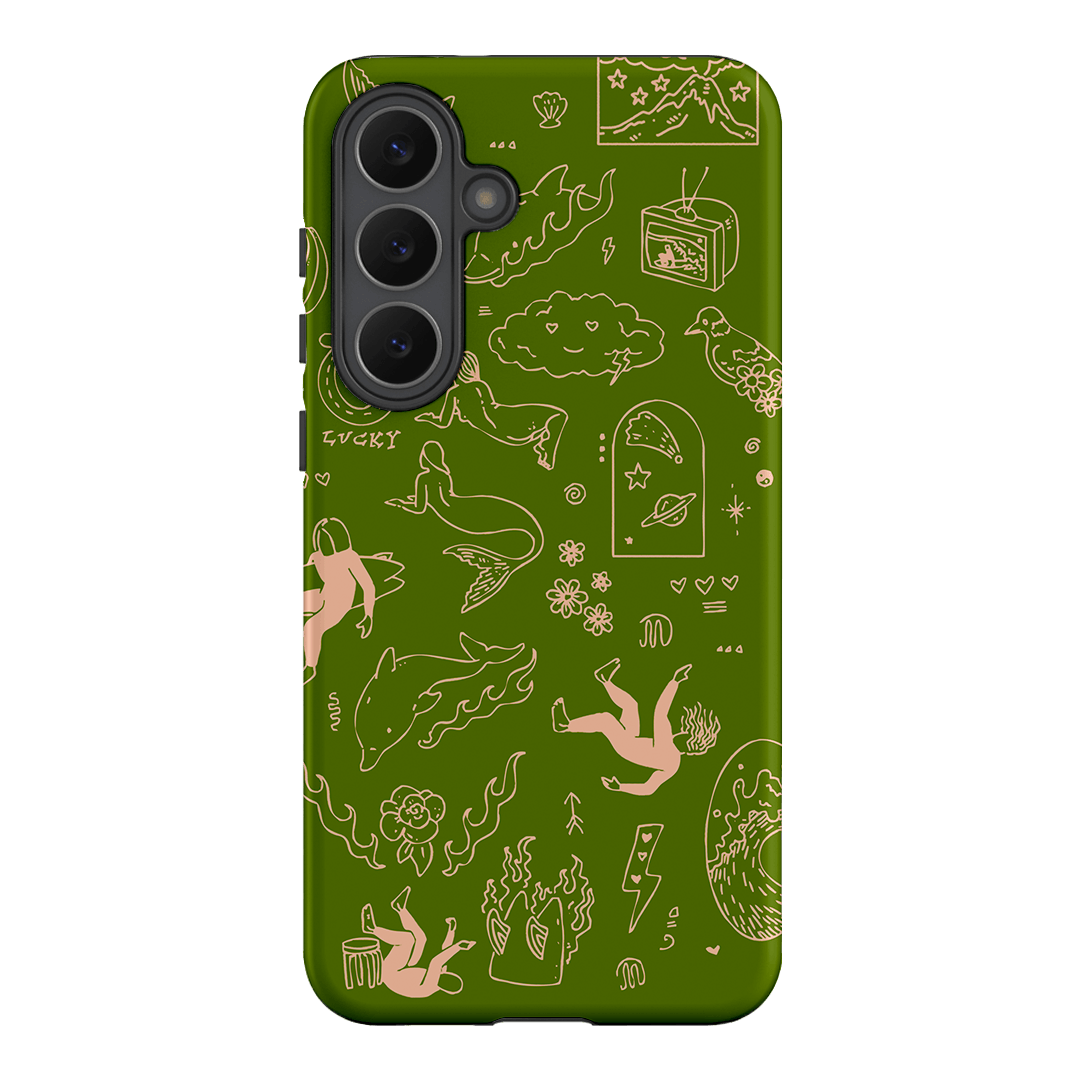 Easty Flash Green Printed Phone Cases Samsung Galaxy S25 FE / Armoured by Easty Beasty - The Dairy