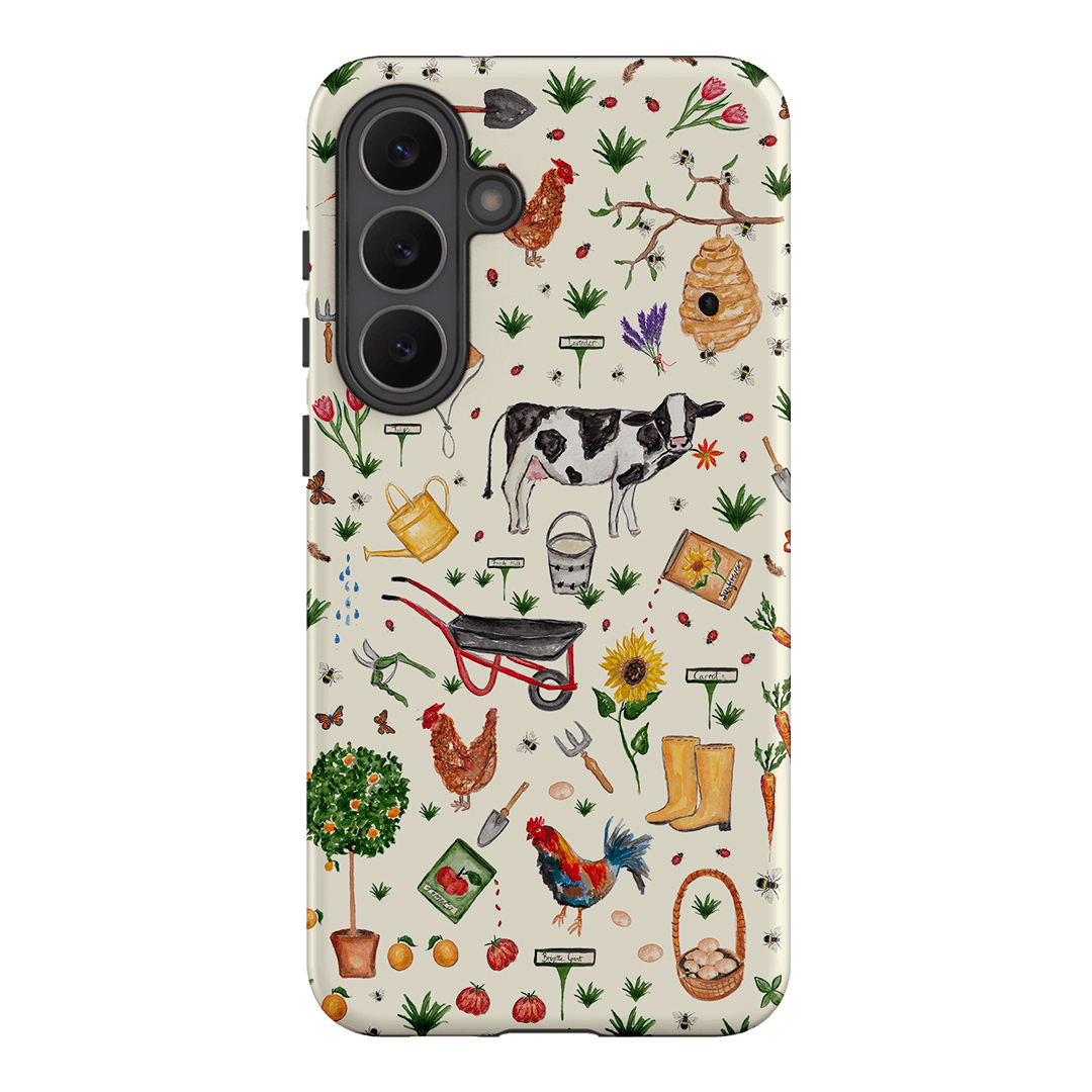 Farm Stay Printed Phone Cases Samsung Galaxy S25 FE / Armoured by BG. Studio - The Dairy