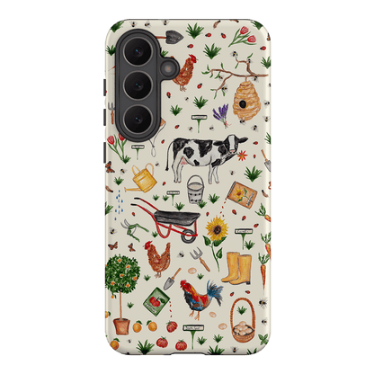 Farm Stay Printed Phone Cases Samsung Galaxy S25 FE / Armoured by BG. Studio - The Dairy