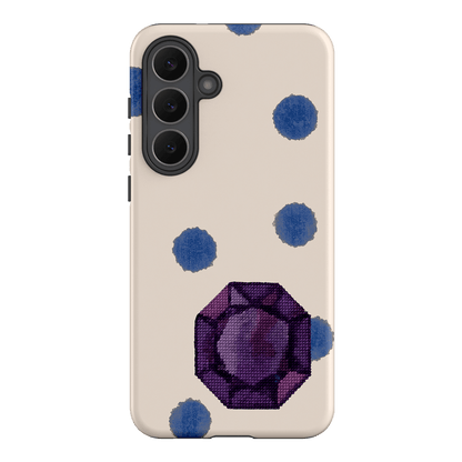 February Amethyst Printed Phone Cases Samsung Galaxy S25 FE / Armoured by Joiana - The Dairy