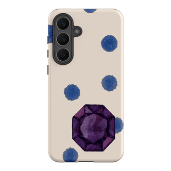 February Amethyst Printed Phone Cases Samsung Galaxy S25 FE / Armoured by Joiana - The Dairy