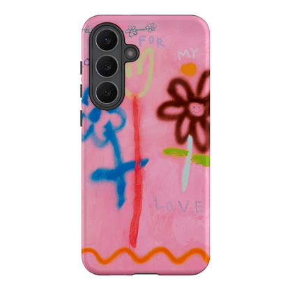 Flowers Printed Phone Cases Samsung Galaxy S25 FE / Armoured by Kate Eliza - The Dairy