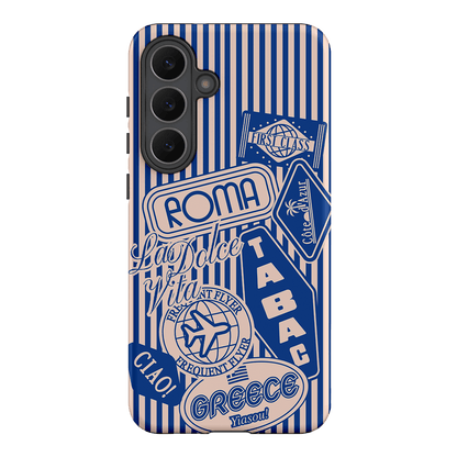Frequent Flyer Printed Phone Cases Samsung Galaxy S25 FE / Armoured by The Dairy - The Dairy