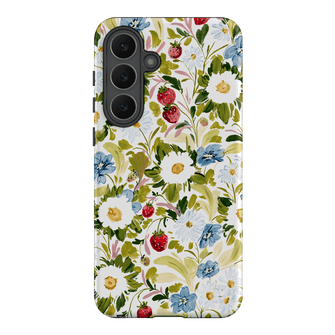 Garden Strawberries Printed Phone Cases Samsung Galaxy S25 FE / Armoured by Ellie Mae - The Dairy