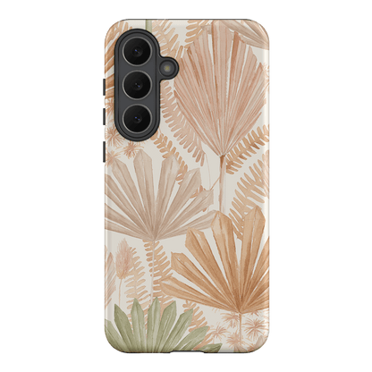 Golden Palm Printed Phone Cases Samsung Galaxy S25 FE / Armoured by Cass Deller - The Dairy