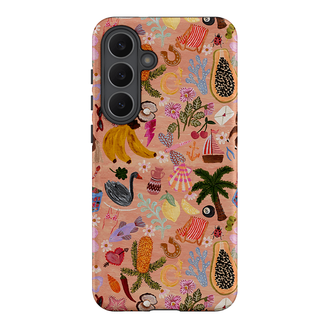 Holiday Charms Printed Phone Cases Samsung Galaxy S25 FE / Armoured by Amy Gibbs - The Dairy