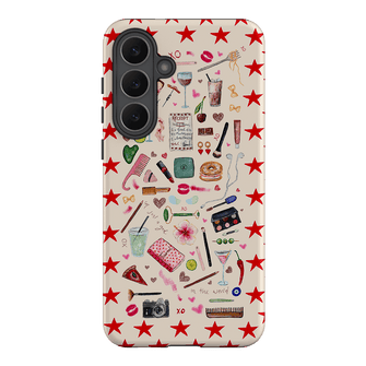 Just A Girl Printed Phone Cases Samsung Galaxy S25 FE / Armoured by BG. Studio - The Dairy