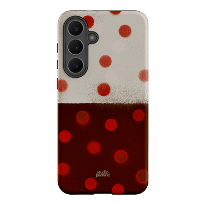 Ladybug Polka Dot Printed Phone Cases Samsung Galaxy S25 FE / Armoured by Jasmine Dowling - The Dairy