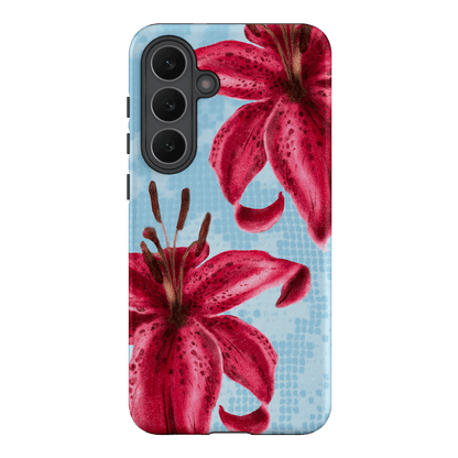 Lillies Printed Phone Cases Samsung Galaxy S25 FE / Armoured by Sally Hungerford - The Dairy