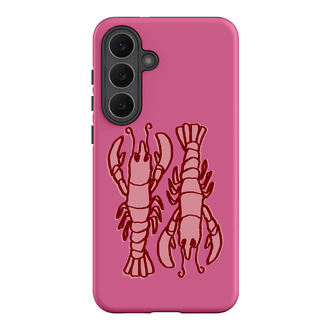 Lobster Love Pink Printed Phone Cases Samsung Galaxy S25 FE / Armoured by The Dairy - The Dairy