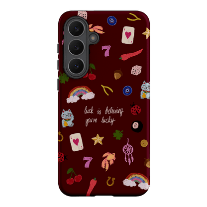 Lucky Printed Phone Cases Samsung Galaxy S25 FE / Armoured by Amy Gibbs - The Dairy