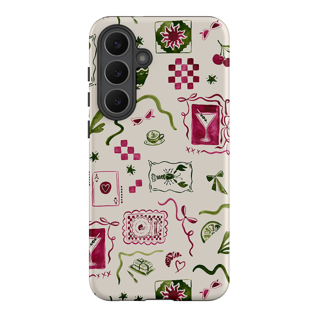 Martini Gal Printed Phone Cases Samsung Galaxy S25 FE / Armoured by Charlie Taylor - The Dairy