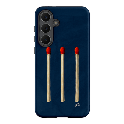 Matchstick Printed Phone Cases Samsung Galaxy S25 FE / Armoured by Margarbs Art - The Dairy