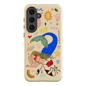 Mermaid Salad Cream Printed Phone Cases Samsung Galaxy S25 FE / Armoured by Easty Beasty - The Dairy