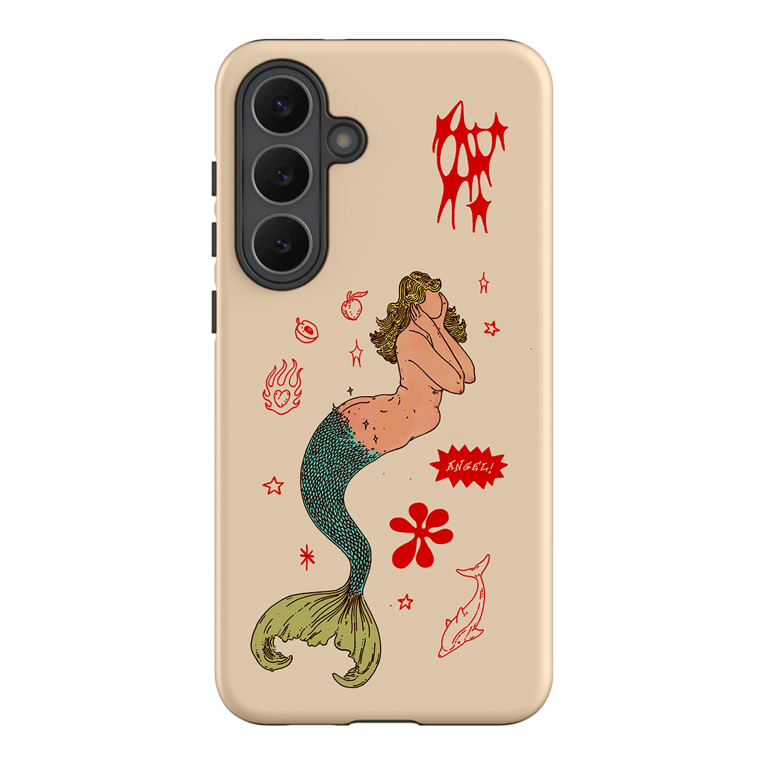 Mimi Cream Printed Phone Cases Samsung Galaxy S25 FE / Armoured by Easty Beasty - The Dairy