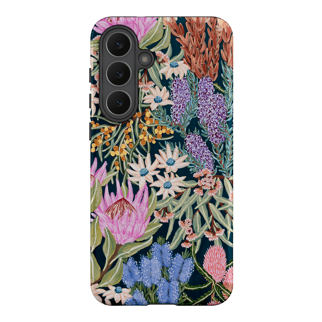Moonlit Floral Printed Phone Cases Samsung Galaxy S25 FE / Armoured by Amy Gibbs - The Dairy