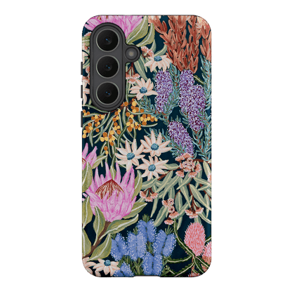 Moonlit Floral Printed Phone Cases Samsung Galaxy S25 FE / Armoured by Amy Gibbs - The Dairy