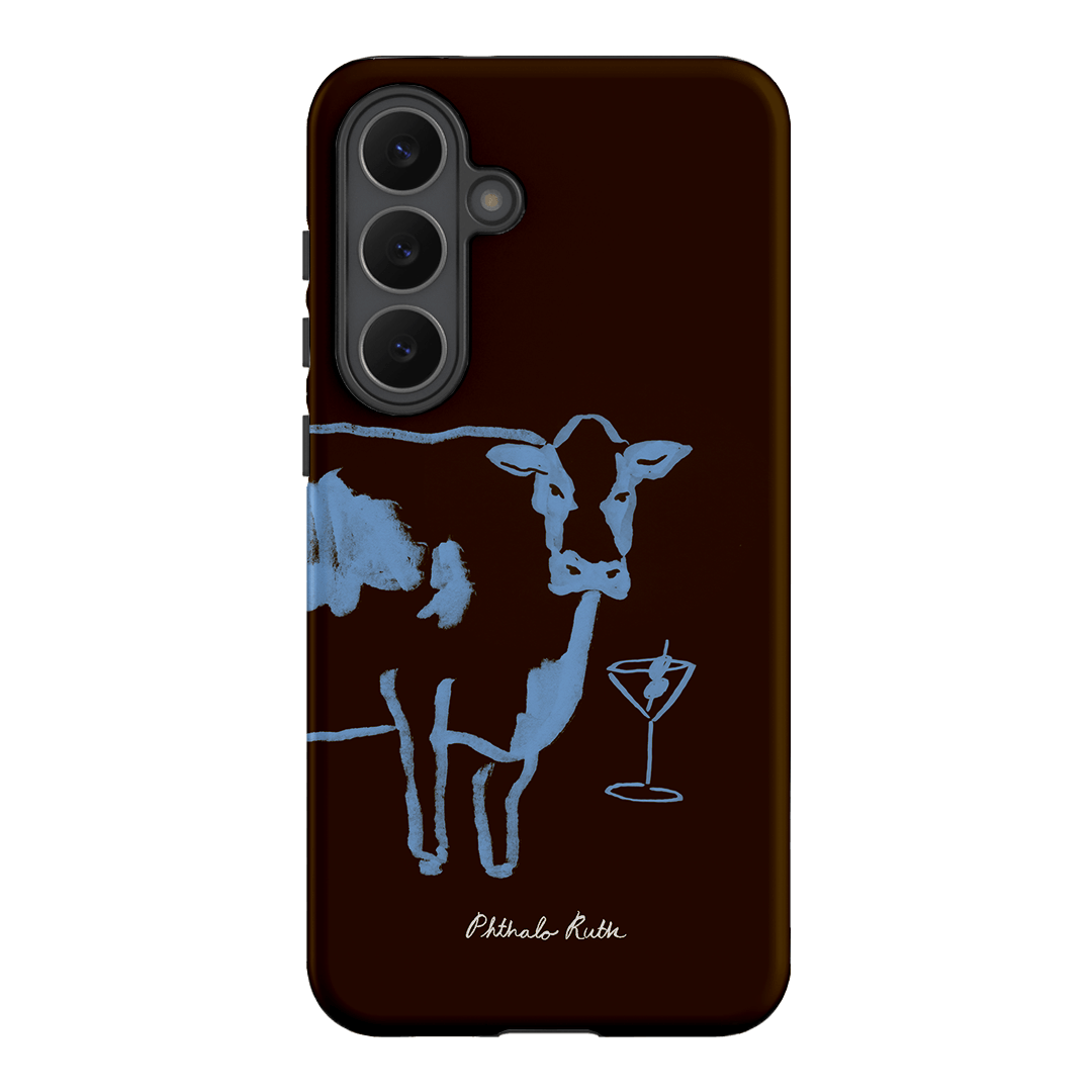 Mootini Espresso Printed Phone Cases Samsung Galaxy S25 FE / Armoured by Phthalo Ruth - The Dairy