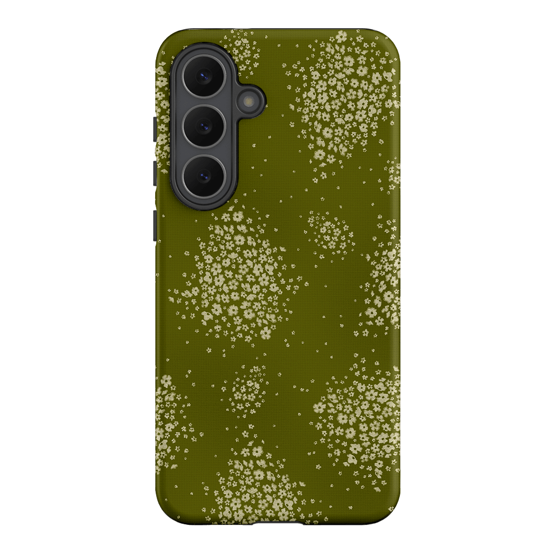 Olive Bloom Printed Phone Cases Samsung Galaxy S25 FE / Armoured by Veronica Tucker - The Dairy
