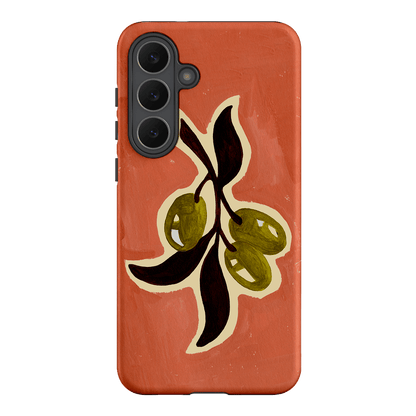 Olives Printed Phone Cases Samsung Galaxy S25 FE / Armoured by Studio Bon - The Dairy