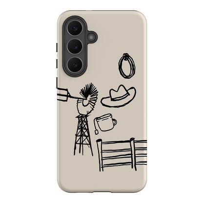 Outstation Printed Phone Cases Samsung Galaxy S25 FE / Armoured by Nardurna - The Dairy