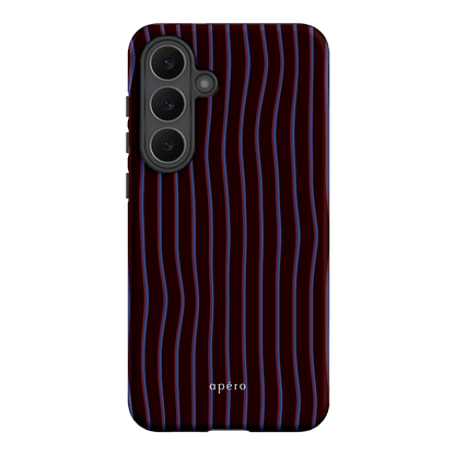 Panama Burgundy Printed Phone Cases Samsung Galaxy S25 FE / Armoured by Apero - The Dairy