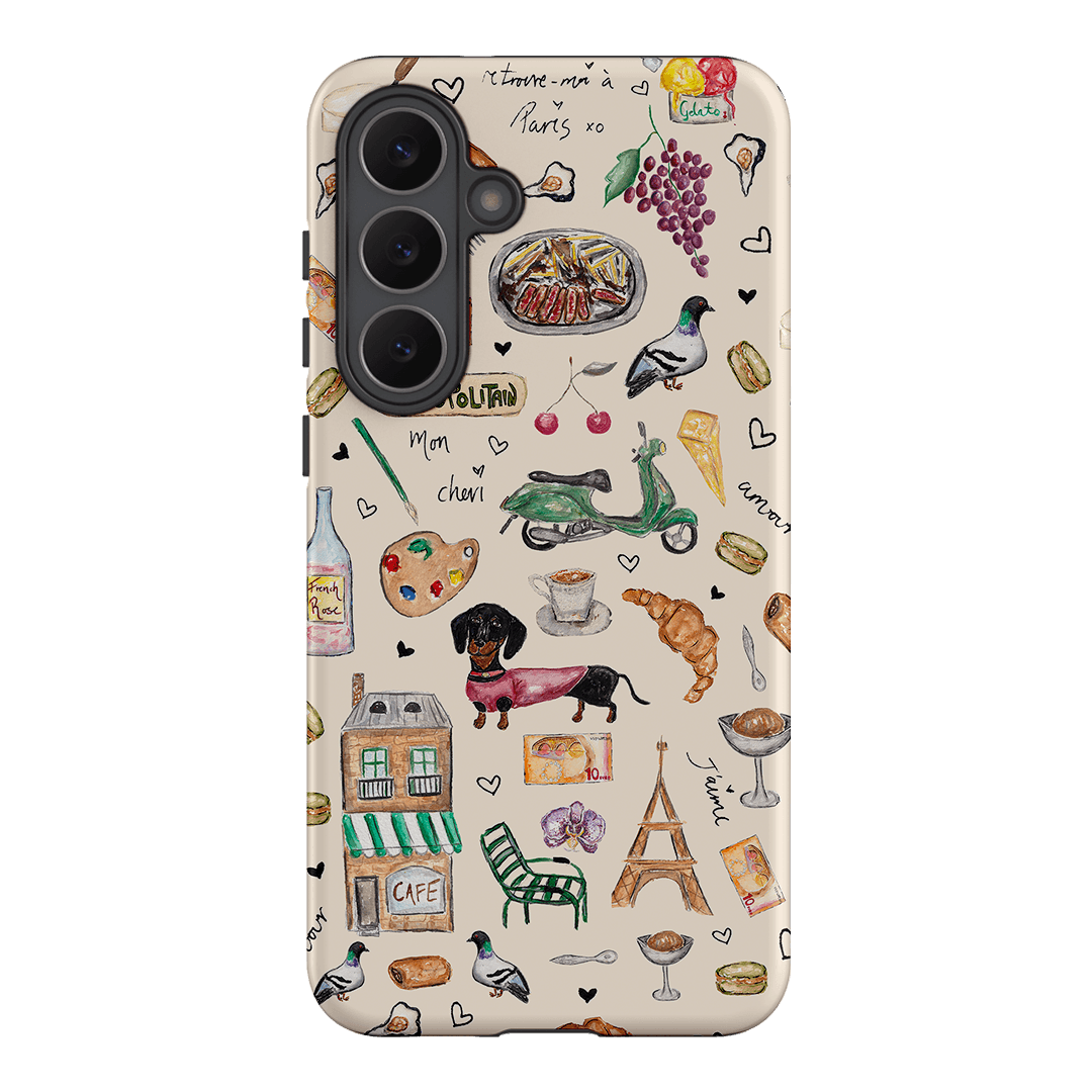 Parisian Daydream Printed Phone Cases Samsung Galaxy S25 FE / Armoured by BG. Studio - The Dairy