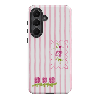 Patchwork Pink Printed Phone Cases Samsung Galaxy S25 FE / Armoured by Kayla Carr - The Dairy