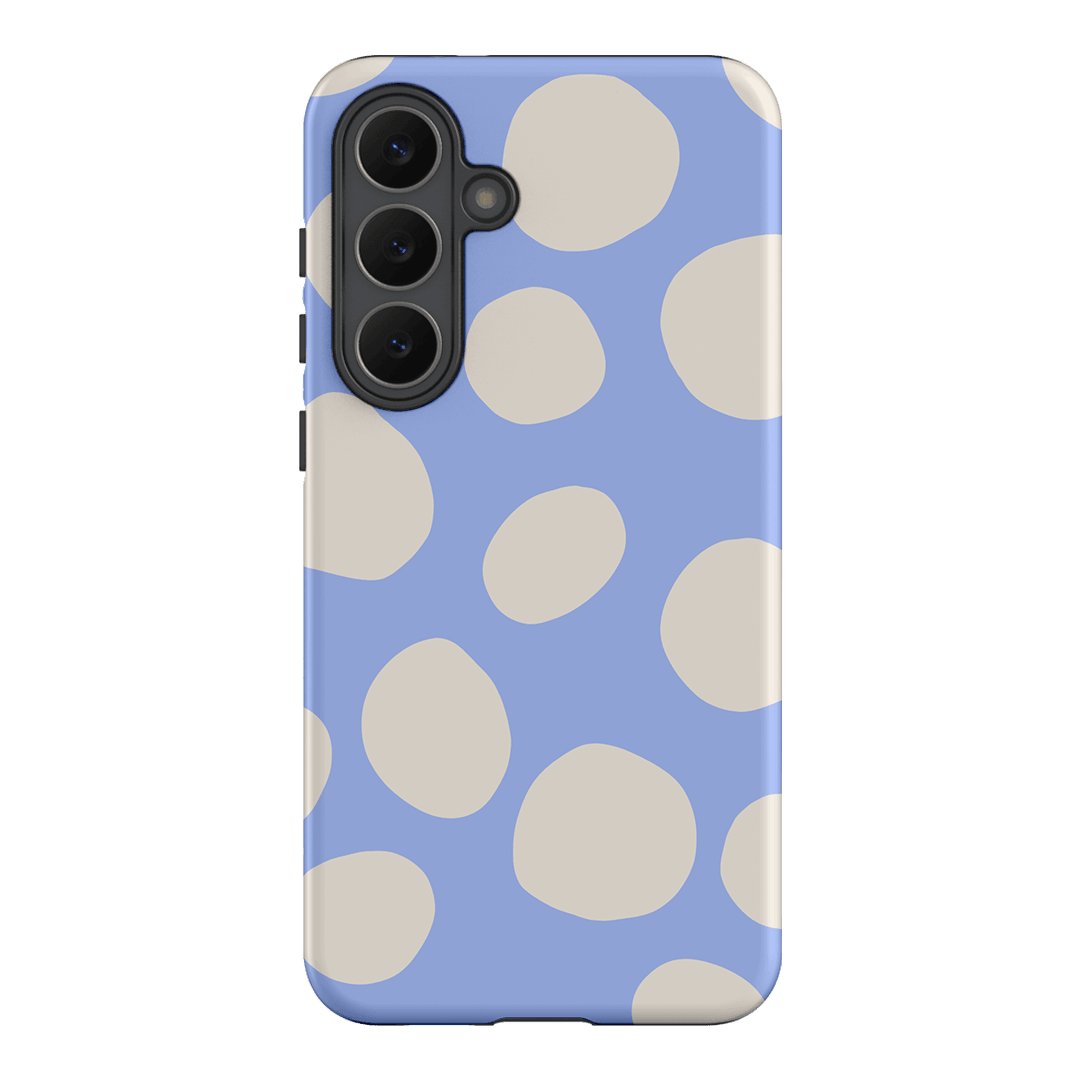 Pebbles Periwinkle Salt Printed Phone Cases Samsung Galaxy S25 FE / Armoured by Veronica Tucker - The Dairy