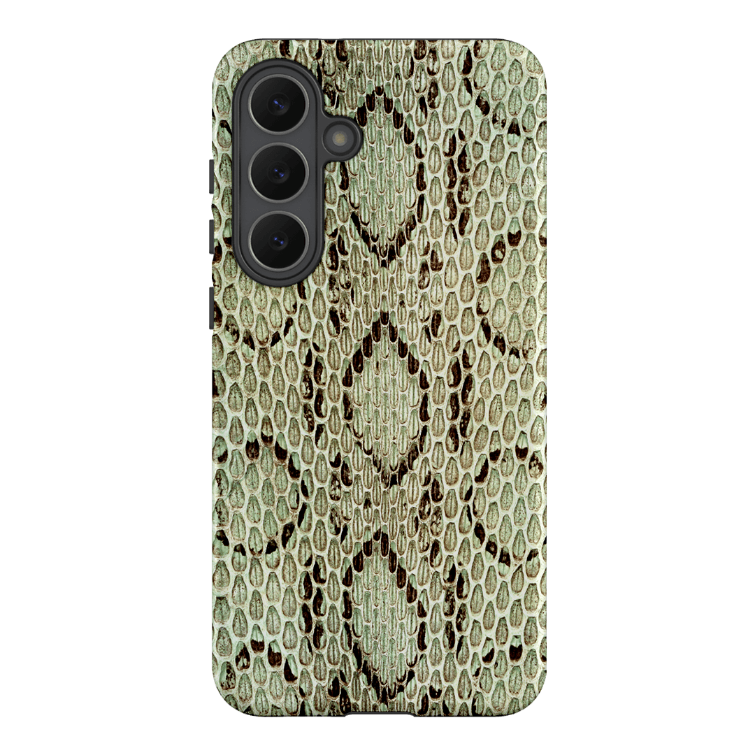 Pistachio Python Printed Phone Cases Samsung Galaxy S25 FE / Armoured by The Dairy - The Dairy