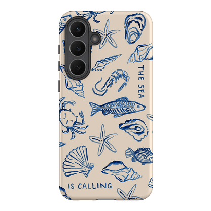 Sea Call Printed Phone Cases Samsung Galaxy S25 FE / Armoured by Cass Deller - The Dairy