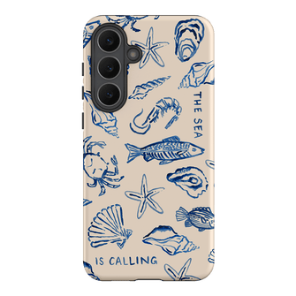 Sea Call Printed Phone Cases Samsung Galaxy S25 FE / Armoured by Cass Deller - The Dairy