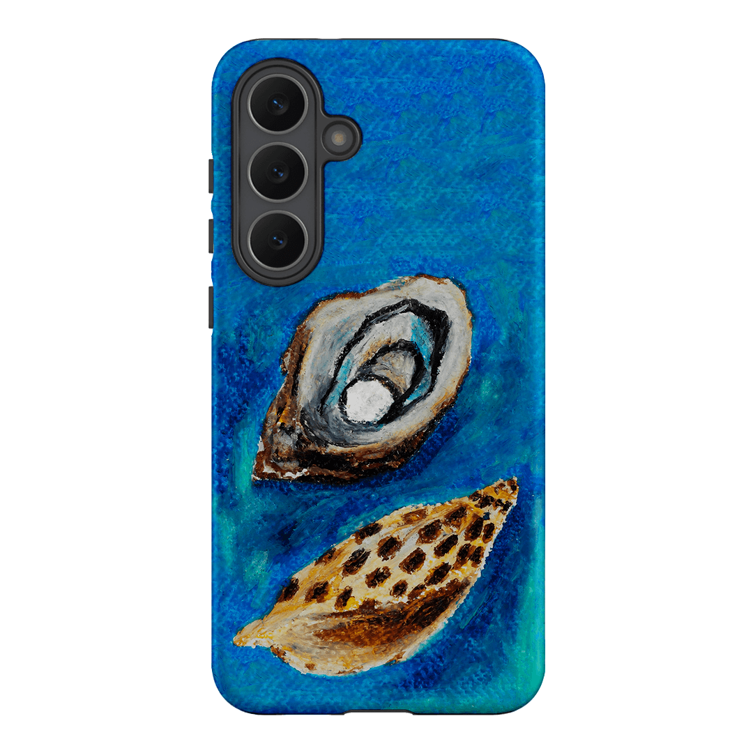 Sea Shells Printed Phone Cases Samsung Galaxy S25 FE / Armoured by Lisa Hu - The Dairy