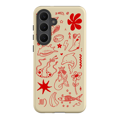 Spiced Cowboy Cream Printed Phone Cases Samsung Galaxy S25 FE / Armoured by Easty Beasty - The Dairy