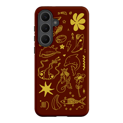 Spiced Cowboy Chocolate Printed Phone Cases Samsung Galaxy S25 FE / Armoured by Easty Beasty - The Dairy