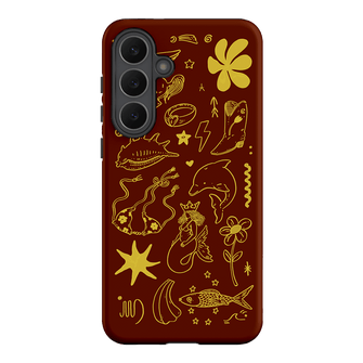 Spiced Cowboy Chocolate Printed Phone Cases Samsung Galaxy S25 FE / Armoured by Easty Beasty - The Dairy